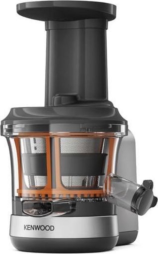 Kenwood KAX720PL SlowJuicer - Elektrische Sapcentrifuge voor Kenwood Keukenmachines - 400ml Capaciteit - Anti-Drupfunctie - Zilvergrijs van Kenwood