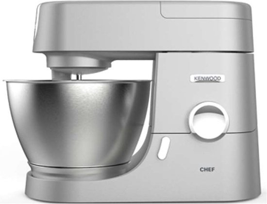 Kenwood KVC3160S Keukenmachine CHEF 1000w 4,6ltr + Blender Garde Deeghaak Vleesmolen van Kenwood