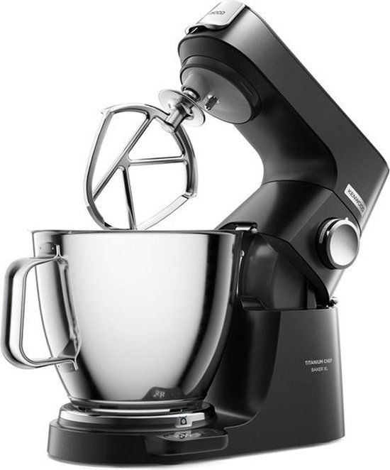 Kenwood KVL85.004BK mixer Staande mixer 1200 W Zwart, Roestvrijstaal van Kenwood