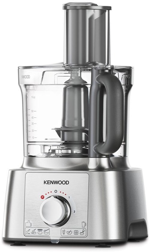 Kenwood MultiPro Express FDP65.820SI - Foodprocessor - Zilver van Merkloos