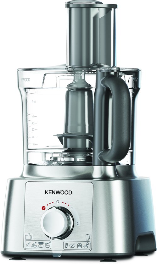 Kenwood MultiPro Express foodprocessor - 1000 W, 3L Zilver van Kenwood