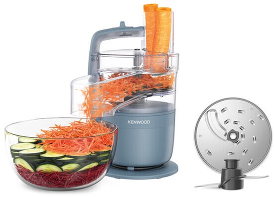 Kenwood MultiPro Go FDP23.140GY - Foodprocessor - Storm Grey - Express Serve - Go collectie van Merkloos