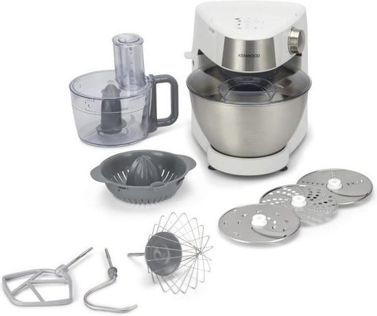 Kenwood PROSPERO+ keukenmachine 1000 W 4,3 l Roestvrijstaal, Wit
