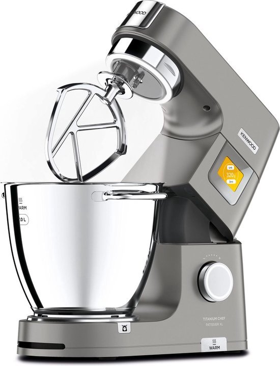 Kenwood Titanium Chef Patissier XL KWL90.004SI - Keukenmachine - 1400 W van Kenwood