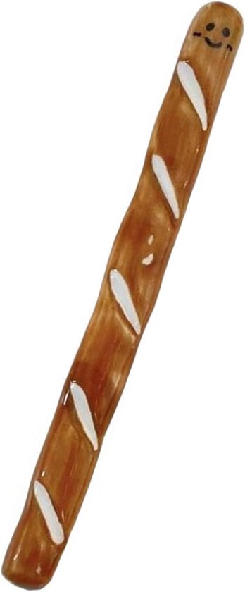 Keramische Drankroerder - Koffie Roerder Melkroerder - Dranken Mengen - Ergonomisch Handvat - 13 cm Lengte - Wit