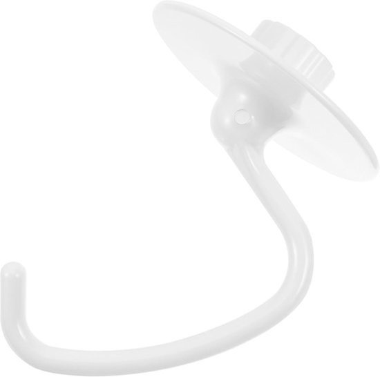 Keuken Deeghaak - Kneedhaak Mixer - Efficiënt Koken - Vaatwasserbestendig Aluminium - 14.5 x 9.5 cm - Transparant