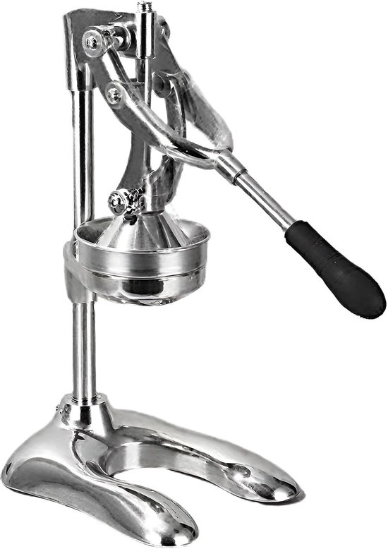 Keuken Gietijzer - Handpers Sap - Fruit Persen - Zware Kwaliteit - 43 cm - Zilver