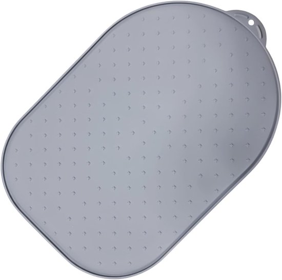 Keuken Mixer Mat - Apparaat Schuifmat - Apparaten Verplaatsen - Kraspreventie Werkblad - 40.2 x 27.1 cm - Grijs