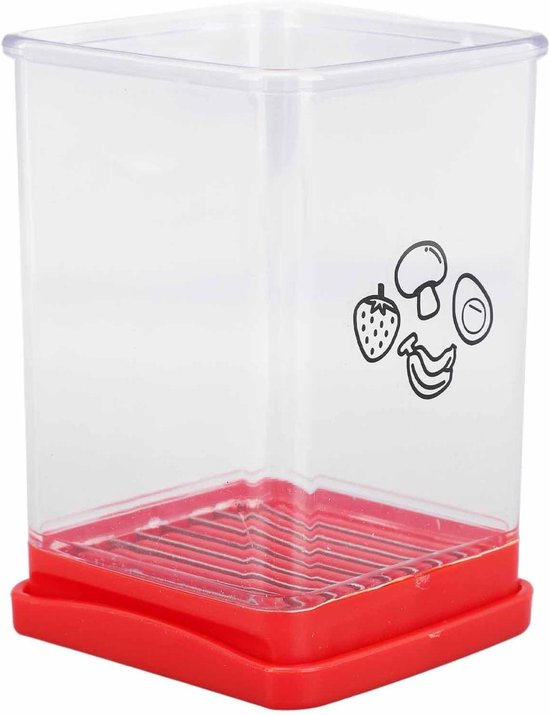 Keuken Snijmachine - Groente Hakker - Snel Groente Snijden - Uniek Duwbord Mechanisme - 12 x 8 x 8 cm