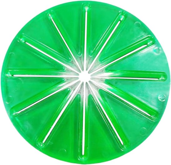 Keukenaccessoires Mixer - Spatbescherming Accessoires - Georganiseerd Werken - Slim Spatwaterdicht Systeem - 19.89 x 14 cm - Groen