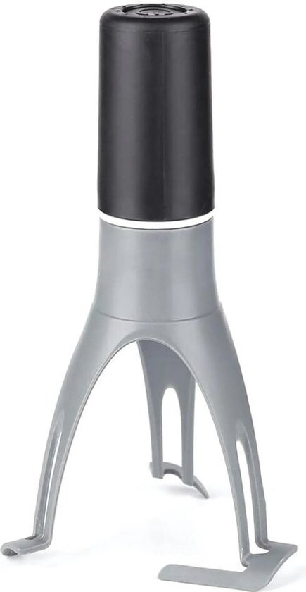Keukengereedschap Automatische driehoekige mixer/eierklopper - Zwart/grijs van Merkloos