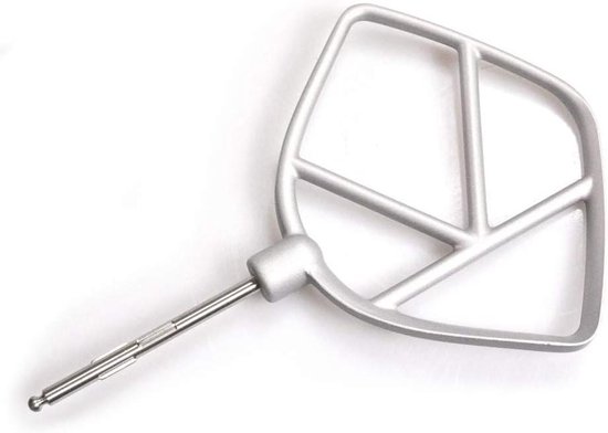 Keukenhulp Haken - Mixer Accessoire - Voedsel Bereiden - Specifiek Ontworpen - 110 Gram - Zilverkleurig