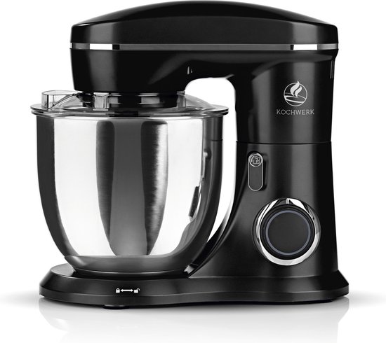 Keukenmachine 1300W zwart van Domo