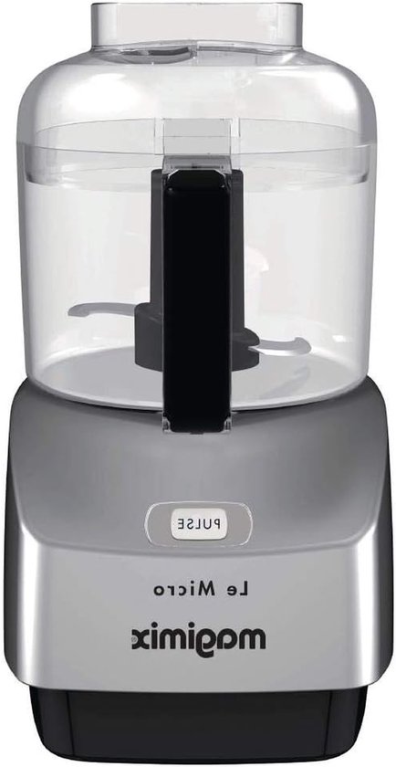 Keukenmachine Accessoire - Mini Hakker - Eten Bereiden - Compact Ontwerp - 170 mm - Chroom