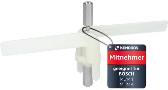 Keukenmachine Accessoire - Vervangende Snijmachine Messen - Eenvoudige Montage van Merkloos