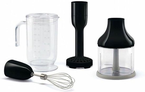 Keukenmachine Accessoires - Mixer Onderdelen - Eten Bereiden - Multifunctioneel 5-in-1 - 1500 Milliliter - Zwart van Merkloos