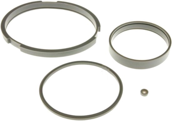 Keukenmachine Afdichtingen - O-ringen Rubberen ringen - Voorkom Lekken - Origineel Onderdeel - 4 Stuks - Zwart