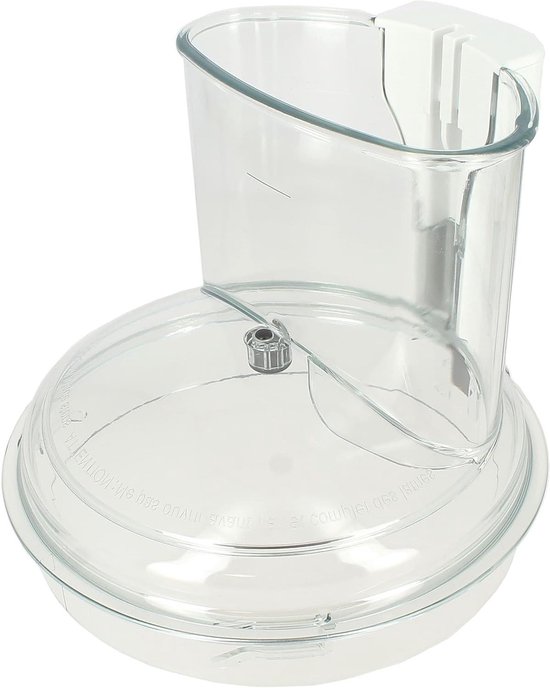 Keukenmachine Deksel - Apparaat Deksel - Voedsel Bereiden - Vaatwasserbestendig - 1 Onderdeel - Wit van Merkloos