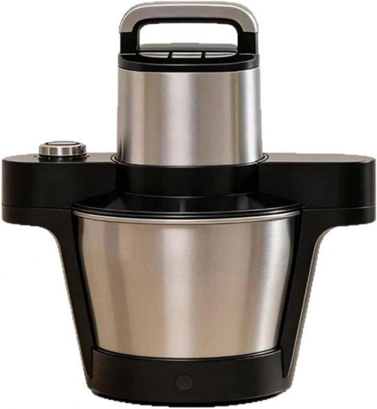 Keukenmachine - Fufu machine - Afrikaanse Gerechten Maken - Automatische Voedselverwerking - 6L - Zilver