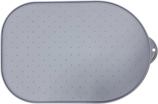 Keukenmachine Glijmat - Apparaat Pad - Werkblad Beschermen - Comfort Zonder Tillen - 40 x 27 cm - Grijs