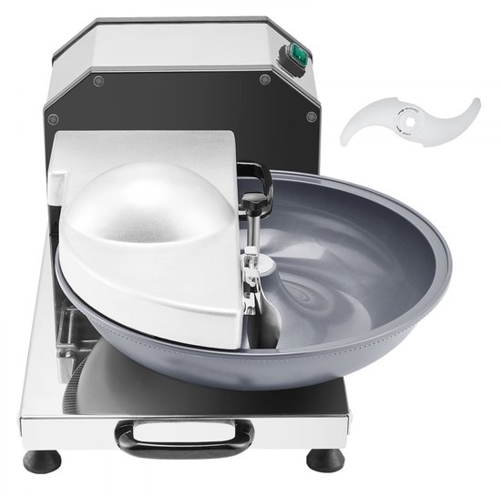 Keukenmachine - Hakmolen Groentehakker - Toerental 3000 tpm - Roestvrij Staal Voedselkwaliteit - S-vormig Mes - Multifunctioneel Voor Groenten Fruit Noten Granen van Merkloos