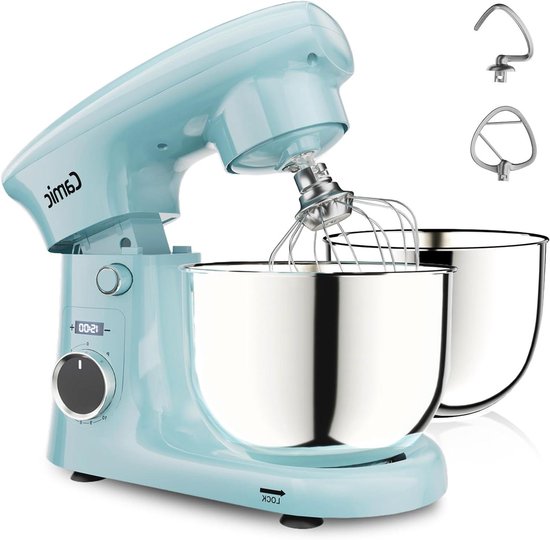 Keukenmachine - Kneedapparaat - Bakken Thuis - 3-in-1 Functionaliteit - 9 Liter Capaciteit - Blauw