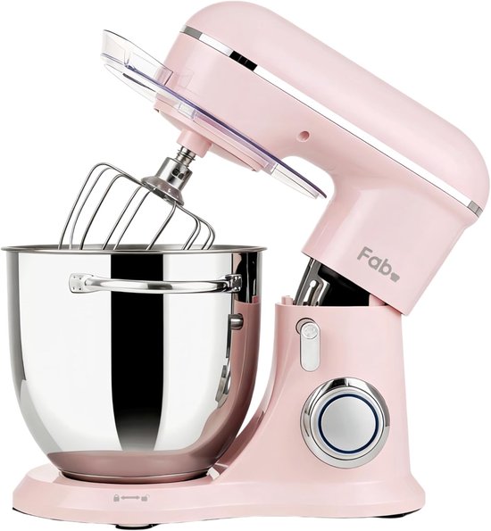 Keukenmachine - Kneedmachine deegmachine - Thuis bakken - 10 snelheden - 6 liter kom - Roze