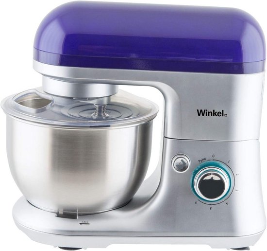 Keukenmachine met Mengkom 4L en 6 Snelheden - Krachtige Mixer 650W van Merkloos