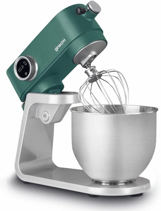 Keukenmachine - Mixer - Bakken en Koken - Krachtige 800W Motor - 5L Kom - Groen