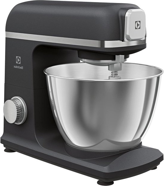 Keukenmachine - Mixer Kom - Bakken Deeg - Planetaire beweging - 5 liter - Zwart van Merkloos