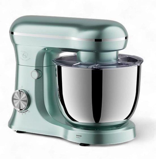 Keukenmachine - Mixer Robot - Bakken en Koken - Krachtige 1500W Motor - 5 Liter Kom - Groen