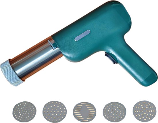 Keukenmachine - Pastamaker - Pastamachine - Spaghetti - Noodles - Extra Opzetstukken - Groen van Domo