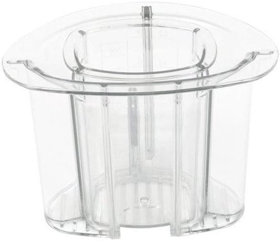 Keukenmachine Pusher - Reserveonderdeel - Voedselbereiding - Specifiek Model - 15 cm - Grijs van Merkloos