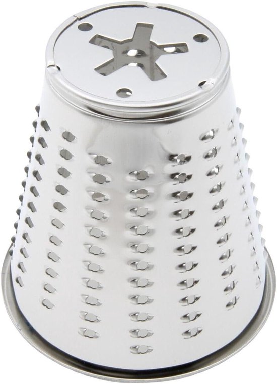 Keukenmachine Rasp - Rasp Accessoire - Ingrediënten Bereiden - Origineel Onderdeel - 6 x 6 x 4 cm - Zilver