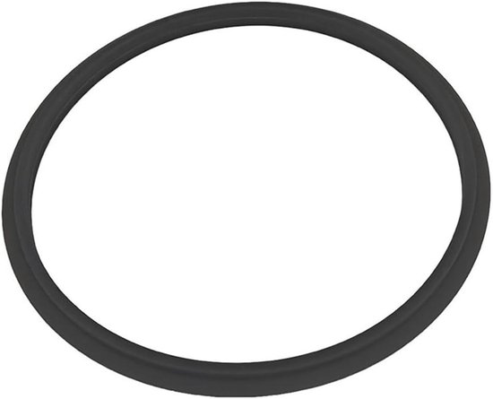 Keukenmachine Ring - Afsluitring Afdichting - Koken Bereiden - Veilige Lekvrije Pasvorm - 17 x 17 cm - Zwart