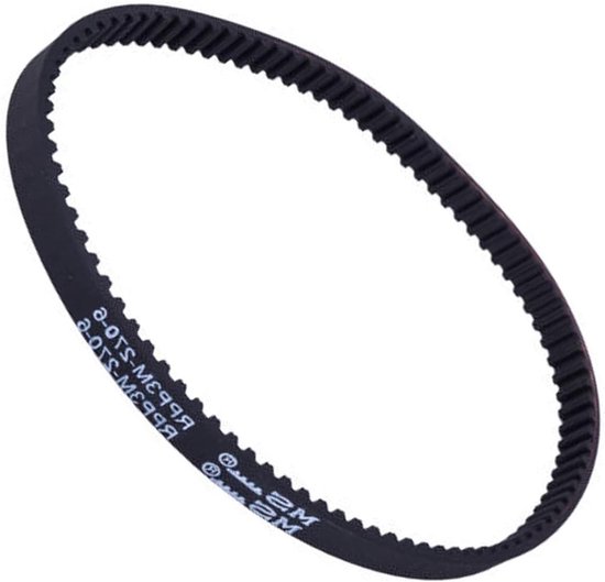 Keukenmachine V-riem - Aandrijfriem Mixer - Reparatie Keukenmachine - Origineel Onderdeel - 270 mm - Zwart