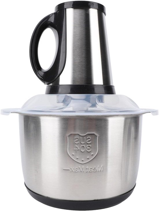 Keukenmachine - Voedselbereider - Eten Bereiden - Krachtige Koper Motor - 5L Kom - Zilver