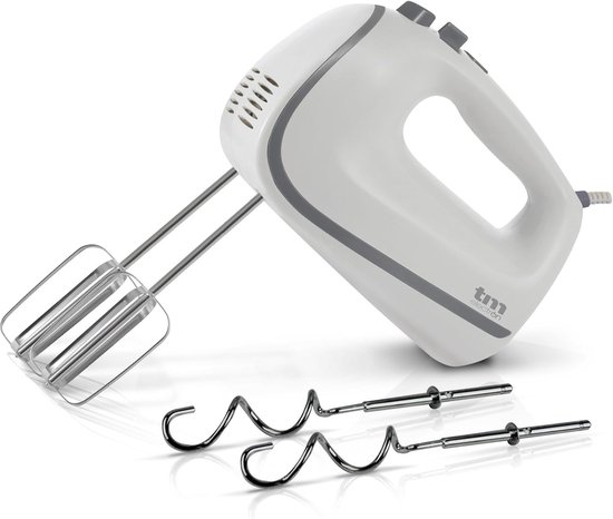 Keukenmixer - Deegklopper - Bakken en Koken - 5 Snelheden - 450 Watt - Wit