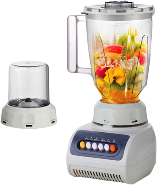 Keukenmixer - Elektrische mixer - Gezonde dranken maken - Dubbele pot ontwerp - 15 liter - Wit