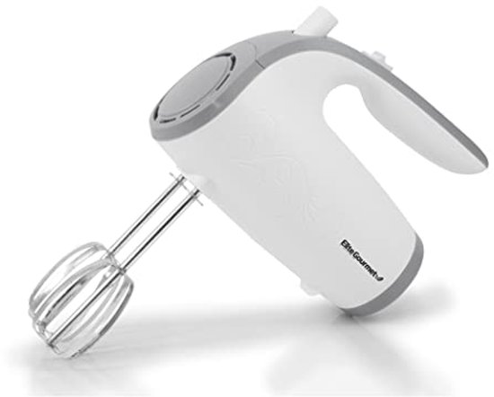 Keukenmixer - Handmixer - Bakken en Mixen - 5 snelheden - 300 Watt - Wit