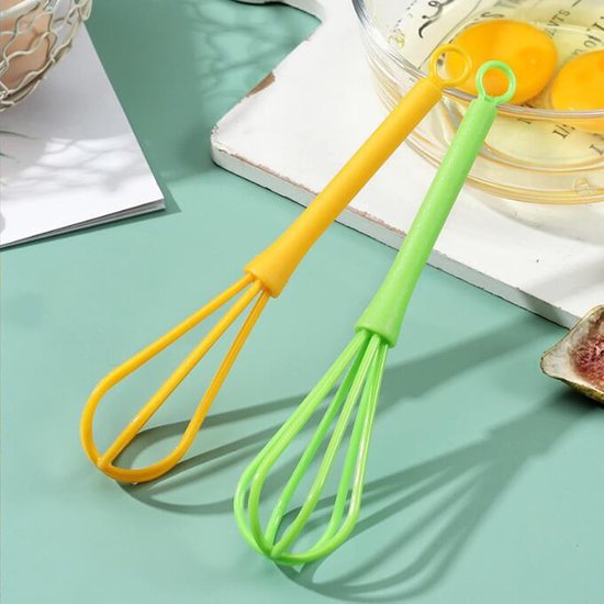 Keukenmixer - Handmixer garde - Koken en bakken - Laag geluidsniveau - 18x4 cm - Wit
