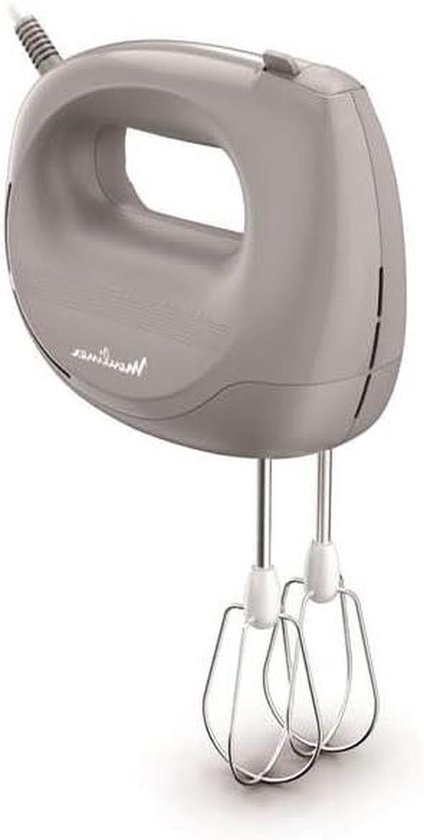 Keukenmixer - Handmixer - Snel Mixen - Compact Ontwerp - 300 Watt - Pepper Chrome van Merkloos