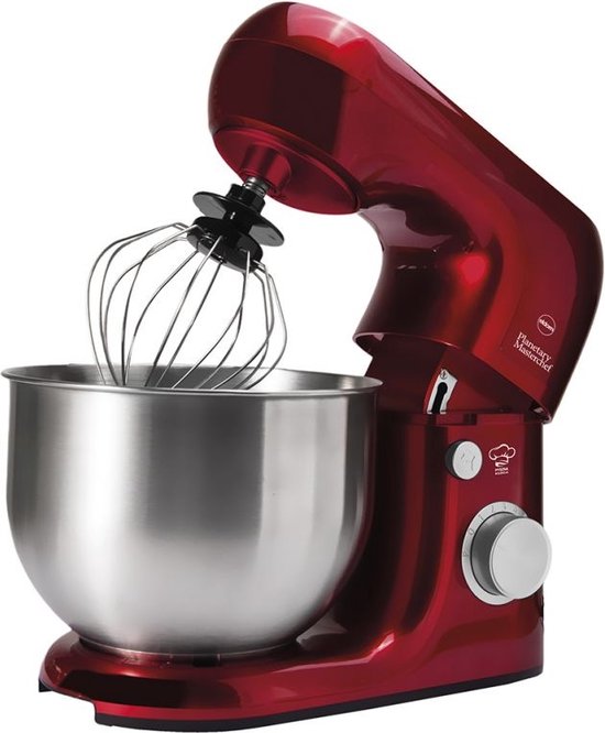 Keukenmixer - mixer met mengkom - 800W - rood van Moulinex