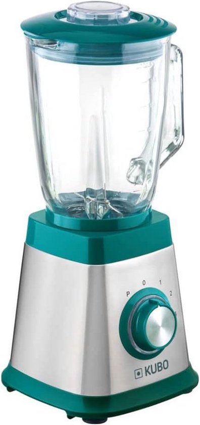 Keukenmixer - Smoothie maker - Drankjes maken - 6 RVS messen - 1.5 liter - Grijs groen