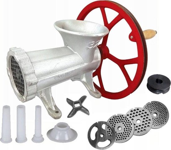 Kinghoff 1432 - Vleesmolen - vuller - met groot draaiwiel - 32 van Kinghoff