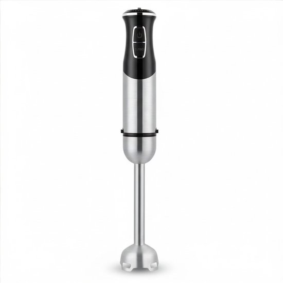 KIRA® Staafmixer - Hand Blender - Staafmixer Draadloos - Grijs/Zwart - 23cm x 12cm x 7cm