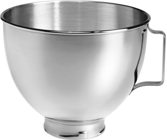 KitchenAid 5K45SBWH - Mengkom - 4,3 L - RVS van Merkloos