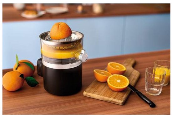 KitchenAid 5KCJR160BM elektrische citruspers Zwart, Transparant van KitchenAid