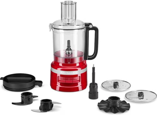 KitchenAid 5KFP0921EER - Foodprocessor - Keizer Rood - 2.1 L - 250 W van Merkloos