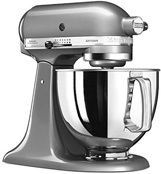KitchenAid 5KSM125ECU Stand Mixer, steel, Silver van KitchenAid